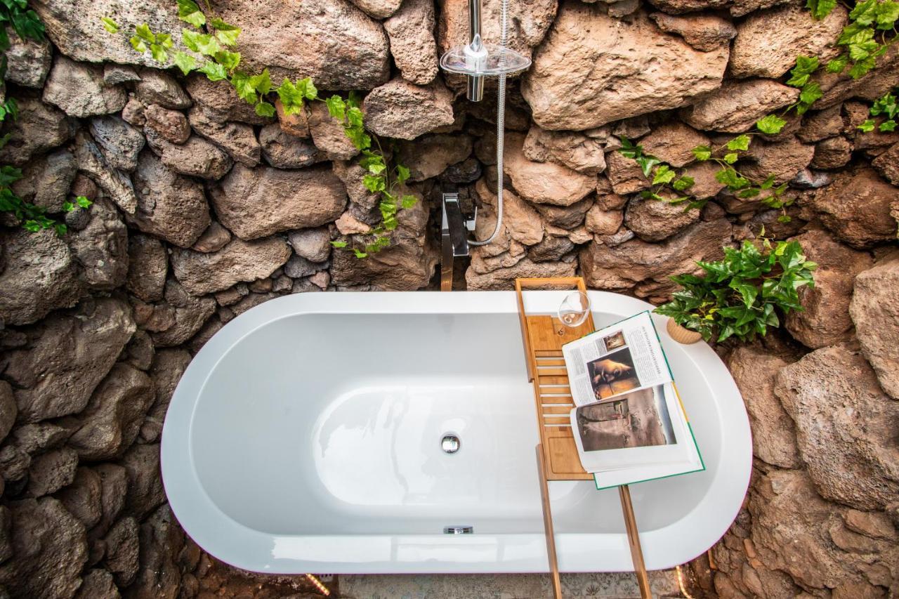 "New" Deluxe Designer Villa Infinity, With Panoramic Sea Views,Own Exclusive Heated Private Pool, Subtropical Gardens Tías Exteriér fotografie